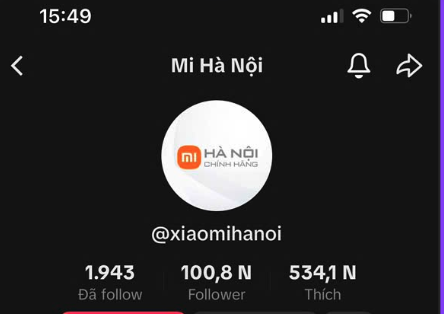 Dự án kênh media TikTok Mi Hà Nội